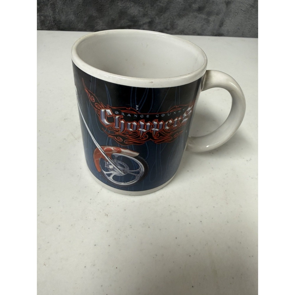 Coffee Mug Orange County Choppers Motorcycle